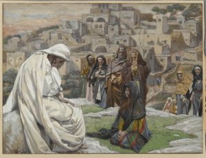 Jésus pleura (Jesus wept) by James Tissot, 1886-1896